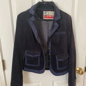 Fabulous free people navy blazer